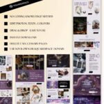 User-friendly astrology website template for astrologers, tarot readers, and crystal healers. Built to convert with powerful visuals, clear navigation, and service-focused sections.