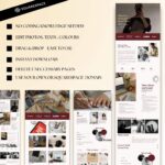 Mobile-friendly virtual assistant VA website template with an intuitive layout and calming design