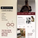 Stylish virtual assistant VA website design template featuring a built-in blog and contact page