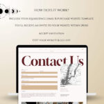 Minimalist Squarespace template for virtual assistant VAs, perfect for marketing agency, entrepreneurs, small businesses