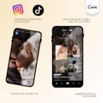 Pre-designed Canva template for doulas, featuring content for Instagram and TikTok with keywords like doula agreements and contracts. Customizable Canva Pro template for virtual doula services, perfect for showcasing birth doula expertise and postpartum care tips.