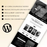User-friendly WordPress theme for coaches with pre-designed Elementor block templates
