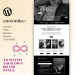 Modern Elementor WordPress website template featuring secure child theme for safe updates