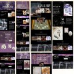 Tarot reader Squarespace template perfect for spiritual and healing businesses.