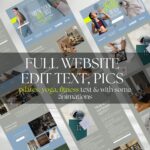 Transform your online presence with this Squarespace Fitness website template, ideal for yoga instructors, Pilates trainers, and gym owners. The sleek and minimalist design helps showcase services effectively while optimizing SEO performance.