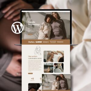 Doula WordPress Website| Doula Website Template for Midwifes, Birth Workers & Lactation consultants