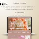 Professional balloon website designed on Squarespace for balloon business owners and event creatives. Easily highlight installations, custom designs, and packages with a clean, user-friendly layout.