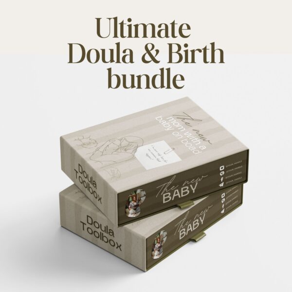 Ultimate Doula Welcome Packet Bundle: Instagram Posts, Invoices, Agreements