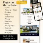 Sophisticated real estate website template made for agents who want to stand out online. Includes fully responsive design, modern galleries, and streamlined inquiry forms.