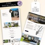 Conversion-focused real estate website template created for realtors who want to attract buyers and sellers. Features customizable sections for neighborhoods, pricing, and team introductions.