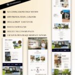 Premium real estate website template with an intuitive design for showcasing homes, rentals, or commercial properties. Great for building trust and driving leads with integrated contact forms.