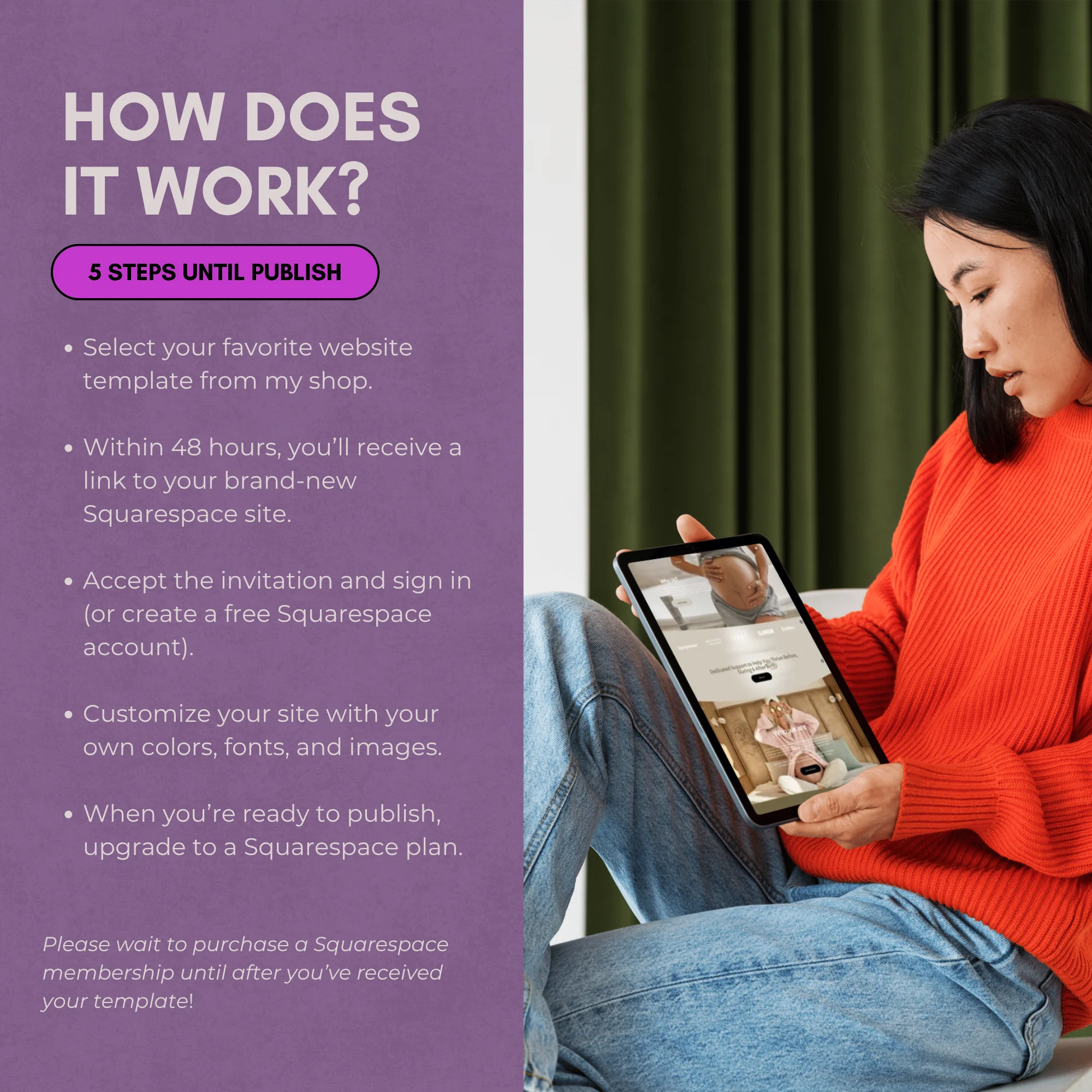 Get a Professional Doula Website That Helps You Attract More Clients | Midwife, Birth Worker, Lactation Consultant - Image 12