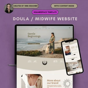 Get a Professional Doula Website That Helps You Attract More Clients | Midwife, Birth Worker, Lactation Consultant