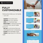 Sleek and user-friendly Medical Squarespace Template crafted for home health and senior care businesses. This Home Health Nurse Caregiver Website offers seamless customization and a modern aesthetic.