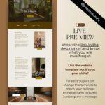 Customizable Wellness Squarespace Template for facial spa and skin care brands. Create a beautiful Medspa Website that reflects your brand’s luxury and professionalism.