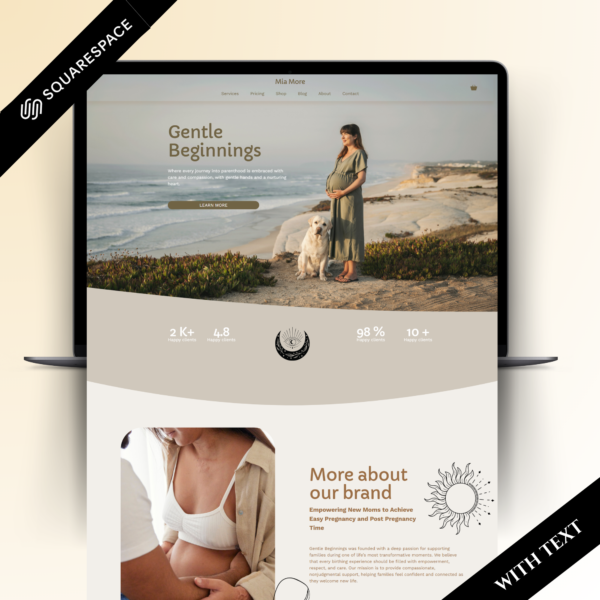 55 Doula Stock Photos Bundle | Feminine Birth Worker Images for Websites, Social Media & Marketing