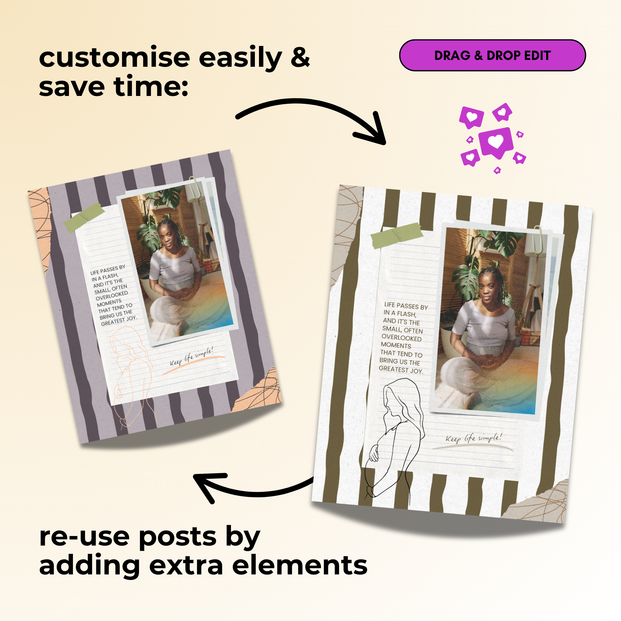 35 Doula Canva Templates for social media | Birth Worker, Midwife, Lactation Consultant - Image 6