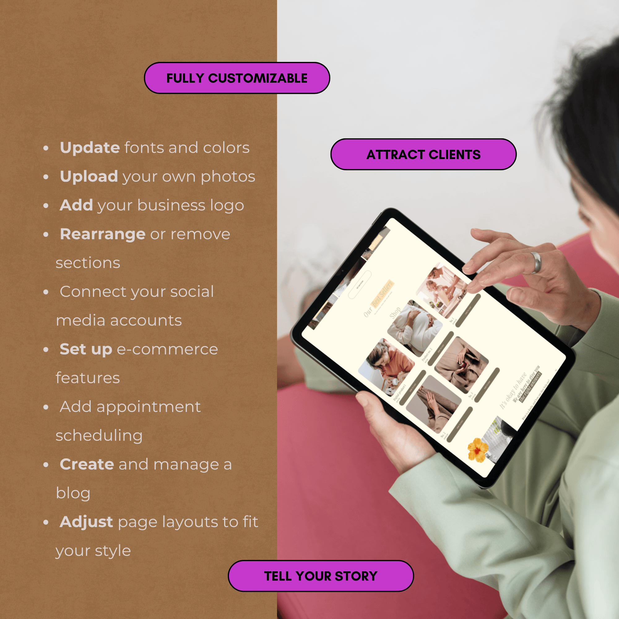 Sonographer & Pregnancy Ultrasound Website Template | Squarespace 7.1 - Image 10