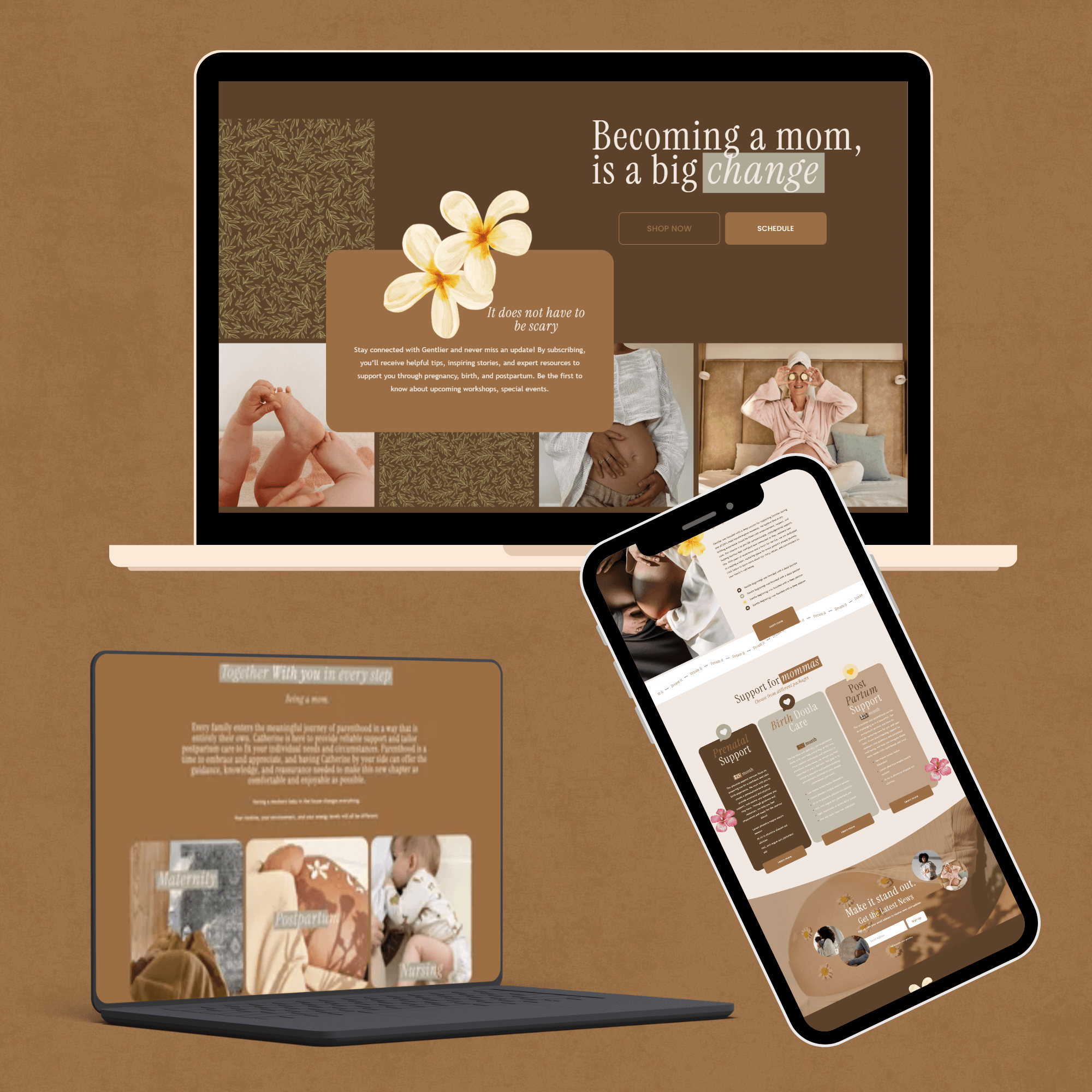 Sonographer & Pregnancy Ultrasound Website Template | Squarespace 7.1 - Image 9