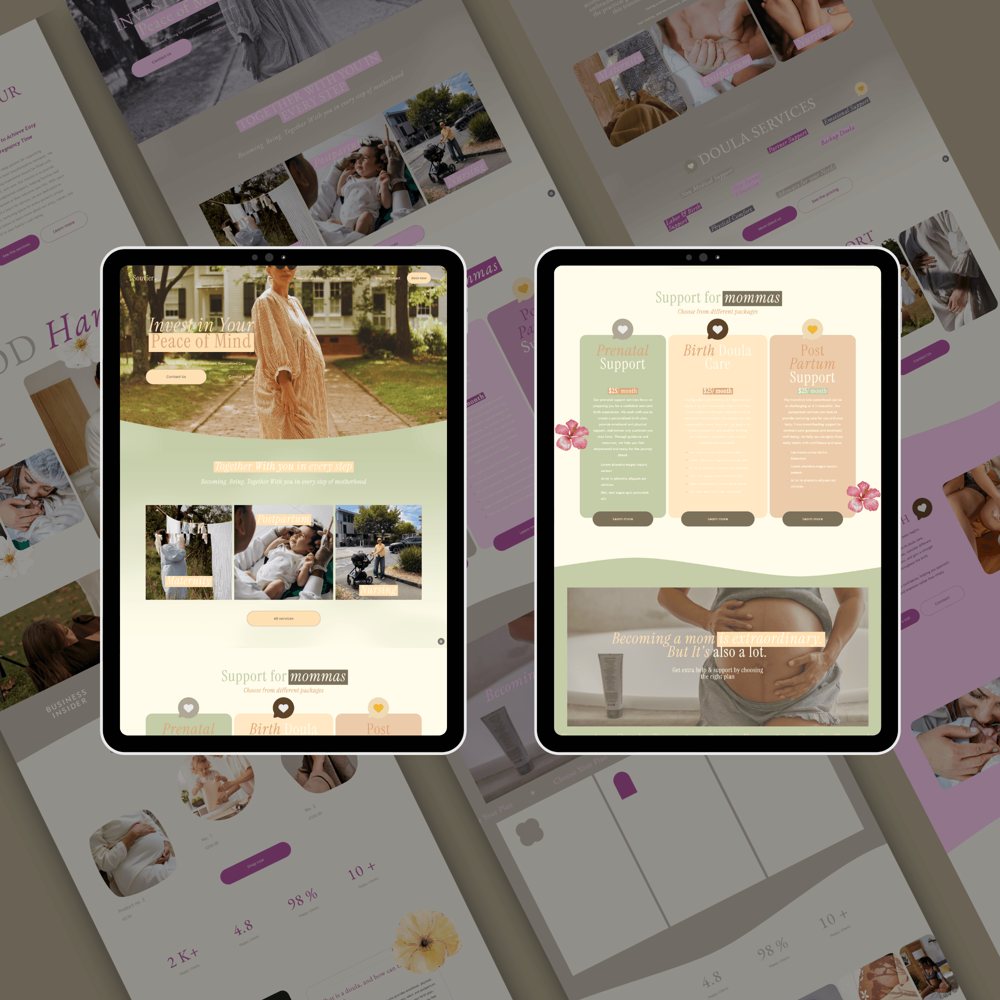 Birth Worker & Childbirth Educator Website Template | Squarespace 7.1 - Image 5